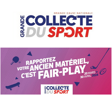 actu grande collecte du sport
