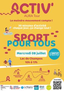 Affiche AAT Lac de Champos